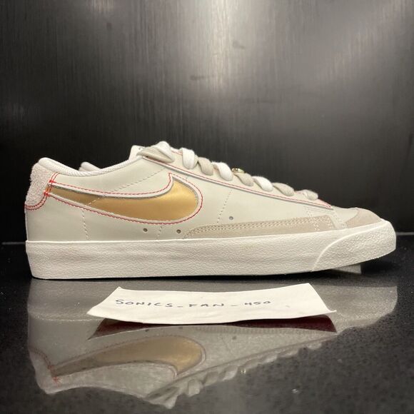 Nike Blazer Low '77 Premium Size 8 Mens Light Bone Gray First Use DH4370 002 - Picture 1 of 11